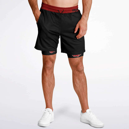 Naruto - Gym Shorts Akatsuki Edition